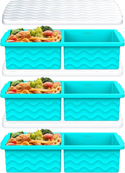 3-Pack Silicone Freezer Trays by Bandiction