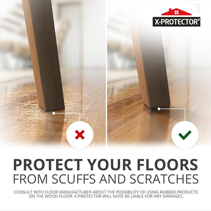 Non Slip Furniture Pads 8 pcs 1 1/2" X-Protector - Image 5