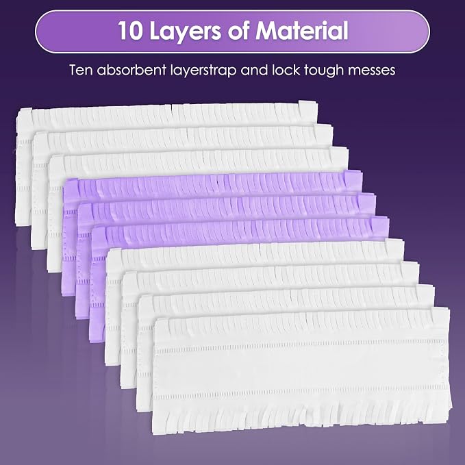 Replacement Power Mop Pads for Swiffer PowerMop, Disposable PowerMop Mopping - Image 5