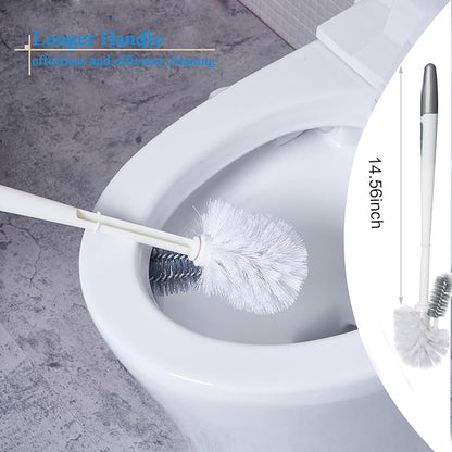 2 Pack Toilet Bowl Brush with Holder - Image 4