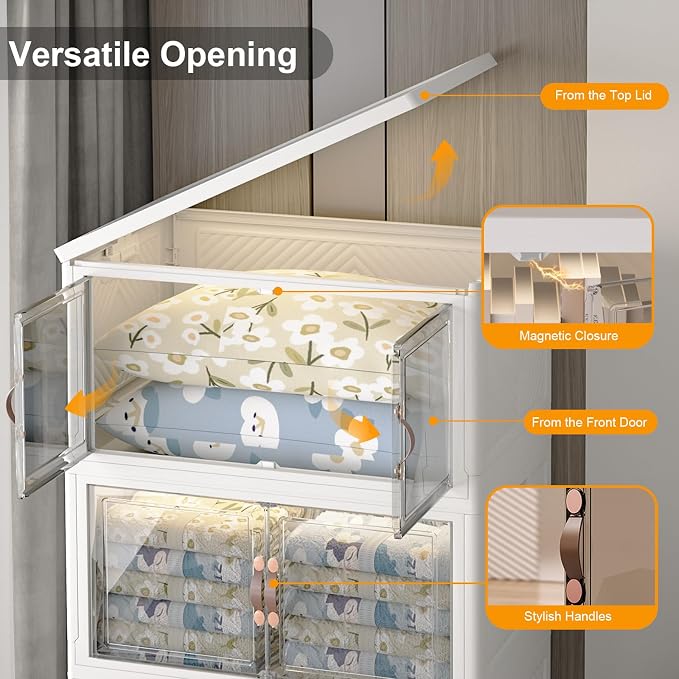 Extra Large Stackable Storage Bins - Image 6