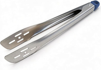 Kitchen Tongs, Food Grade Stainless Steel Cooking Tongs, Heat Resistant by ANDGELOO