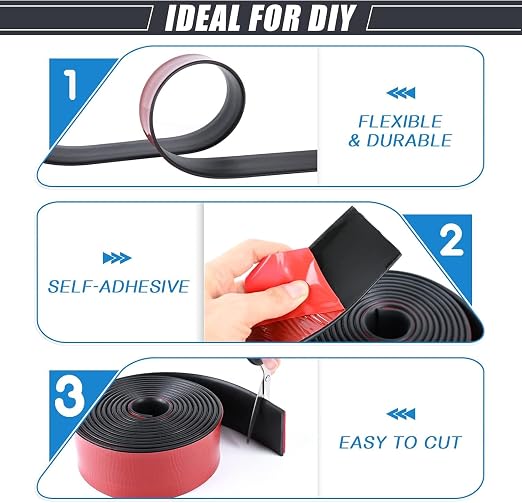 Adhesive Rubber Strips Neoprene Rubber Sheets, Rolls & Strips - Image 3