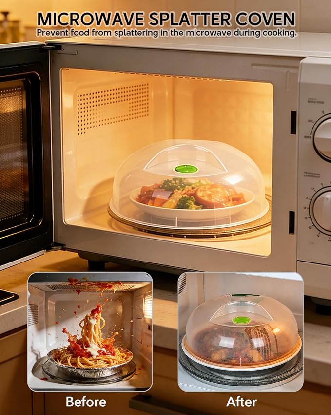 Microwave Splatter Cover, Microwave Cover - Image 2