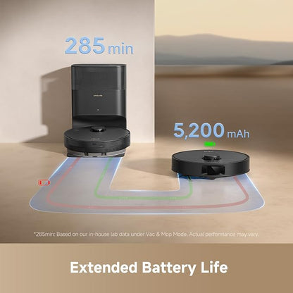 dreame D20 Plus Robot Vacuum and Mop, 000Pa Suction, Self-Emptying - Image 7