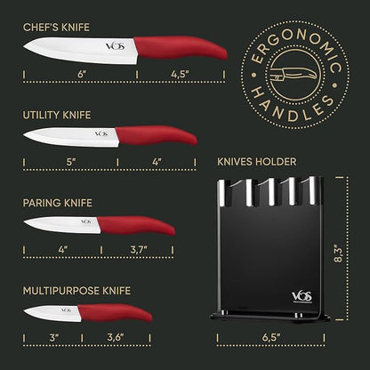 Vos Ceramic Knife Set, Ceramic Knives Set - Image 6