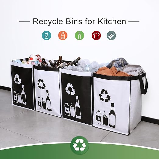 Recycle Waste Bag for Kitchen Home- Large Indoor Recycling Bins Trash Sorting - Image 5