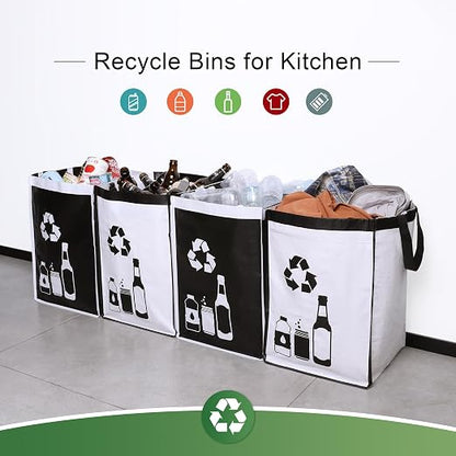 Recycle Waste Bag for Kitchen Home- Indoor Recycling Bins Trash Sorting - Image 3