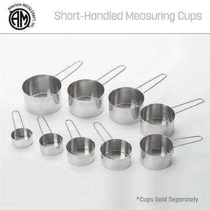 American METALCRAFT, Inc. 1/3 Stainless Steel Measuring Cup - Image 6