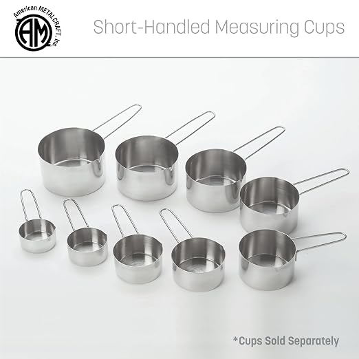 American Metalcraft 1-1/2 Cup Stainless Steel Measuring Cup - Image 6