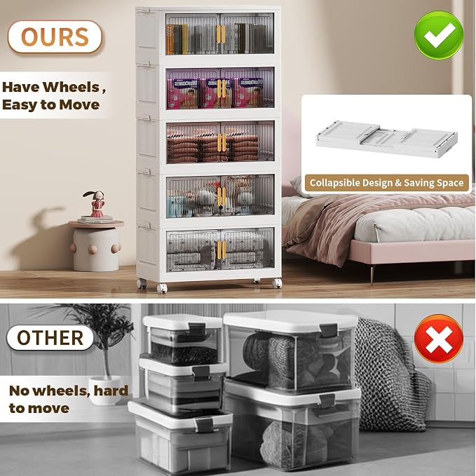 125Gal Stackable Plastic Storage Bins - Image 2