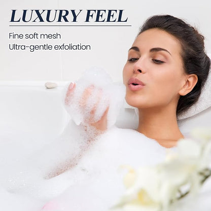 Hushee Soap Bag Bubble Mesh Bags Exfoliating Soap Pouch - Image 5