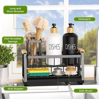 Sponge Holder for Kitchen Sink, Kitchen Sink Caddy - Image 7