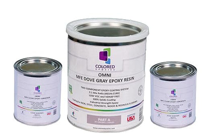 colored epoxies Dove Gray Epoxy Resin by ColoredEpoxies