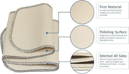 FeetPeople Premium Professional Shine Cloth, 20 Inch x 5 Inch, 1 Cloth - Image 3