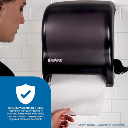 San Jamar Classic Element Paper Towel Dispenser Fits All Core Sizes - Image 4