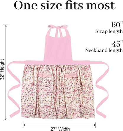 Cute Floral Aprons for Women - Image 6