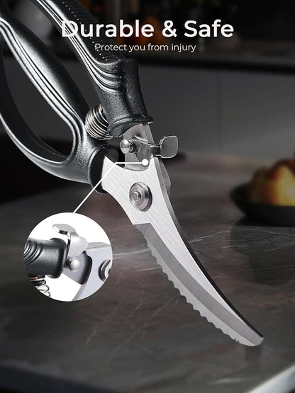 Poultry Shears, Heavy Duty Kitchen Shears - Image 6