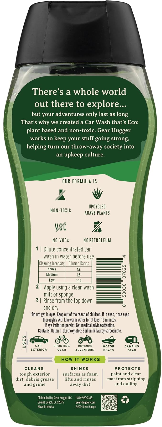 Gear Hugger Car Wash Soap – Eco-Friendly Car Cleaner, Biodegradable Car Wash - Image 5