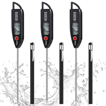 Copkim 3 Set Waterproof Food Thermometer by Copkim