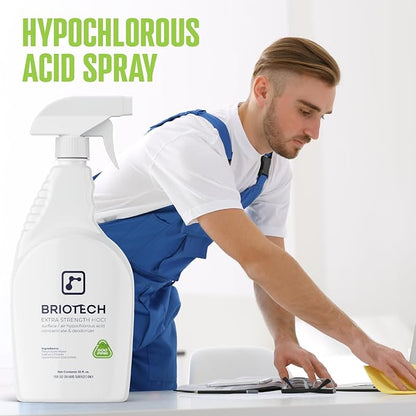 BRIOTECH Extra Strength HOCl Cleaner, 500 PPM Hypochlorous Acid Concentrate - Image 5