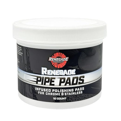 Renegade Products Pipe Dream Infused Polishing Pads – Chrome & Stainless Steel - Image 2