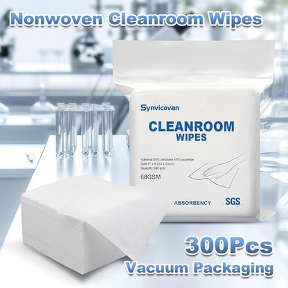 Cleanroom Wipes 9"x9" Lint Free Wipes - Image 2