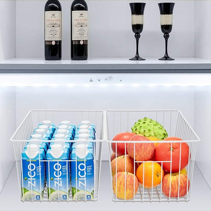 Upright Freezer Organizer Bins， Freezer Baskets - Image 6