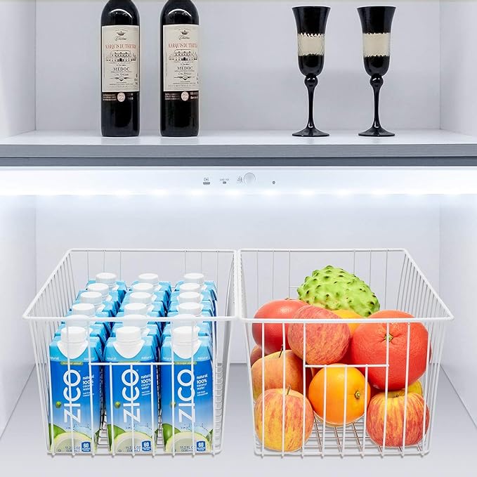 16inch Upright Freezer Organizer Baskets - Image 6