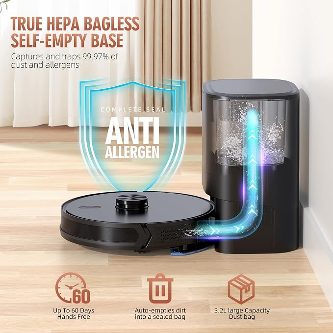 3-in-1 Robot Vacuum and Mop Combo - Image 5