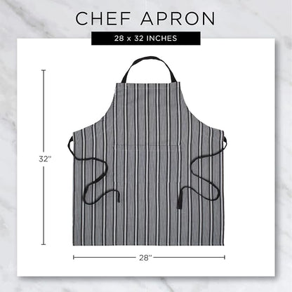 DII unisex Chef Style Cotton Apron - Image 10