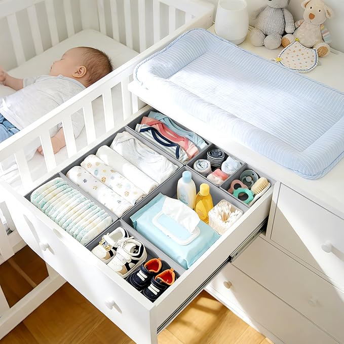 DIMJ Drawer Organizer Clothes 26 Pack - Image 3