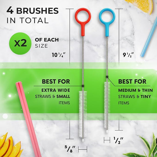 Heavy Duty Cleaning Brushes Set of 4 - Image 2