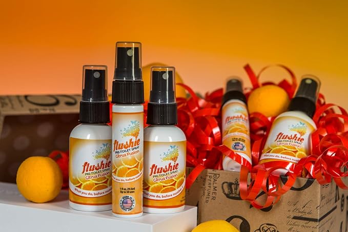Flushie Pre-Toilet Sprays for Poop Travel Size Toiletries Bathroom Spray for - Image 8