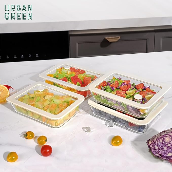 Urban Green Glass Food Container Set - Image 6