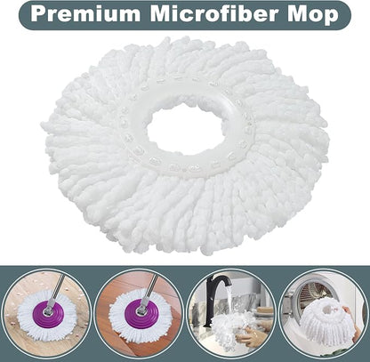 Dual Compartment Spin Mop and Bucket, Mop and Bucket - Image 5