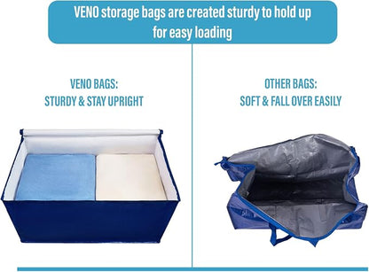 VENO 10 Pack Moving and Storage Bags, Heavy Duty, Alternative to Moving Boxes - Image 5