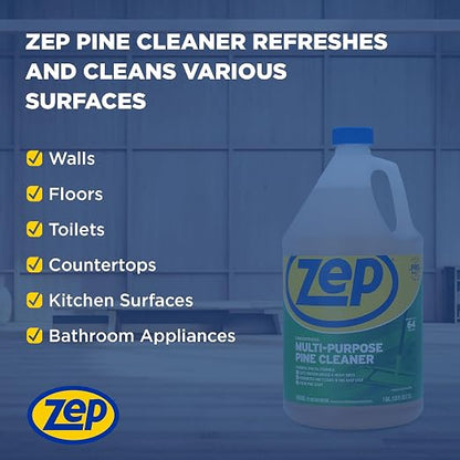 Zep Concentrated Multi-Purpose Pine Cleaner - 128 oz- ZUMPP128 - Multi-Purpose - Image 5