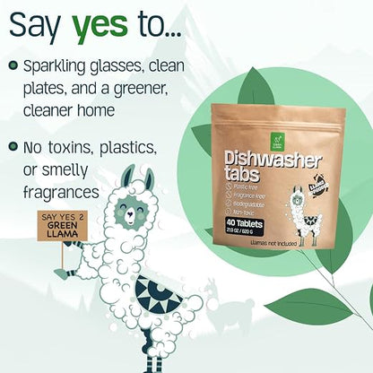Dish Washing Machine Tablets, Non-Toxic Dishwasher Tablets in Compostable - Image 5