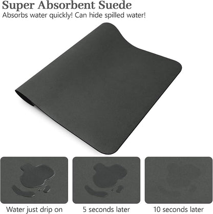 Bloss Coffee Bar Mat for Countertops, Kitchen Counter Mat, Absorbent Hide Stain - Image 6