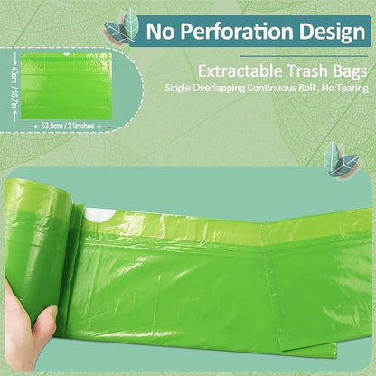 Commode Liners for Bedside Commode Vanilla Scented 100pcs Disposable Bags - Image 2