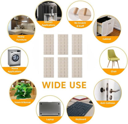 Furnigear Felt Furniture Pads for Hardwood Floor - Image 7