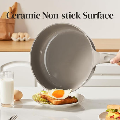 Redchef Deep Ceramic Frying Pan - Image 6