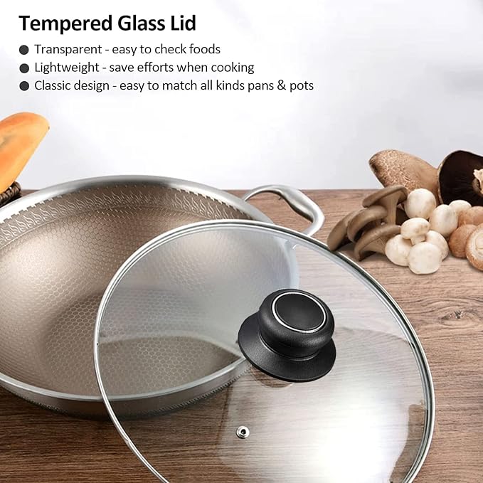 10.5 Inch Pan Lid, Frying Pan Lid, Fry Pan Lid, Skillet Lid, Pan Lid - Image 7
