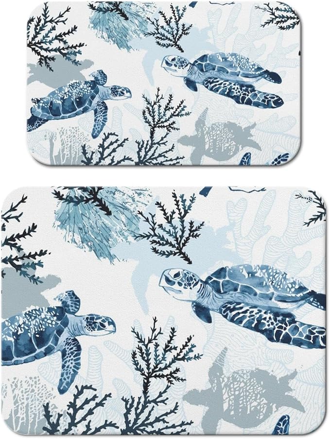 Dish Drying Mat for Kitchen Counter 2 Pack by Unknown