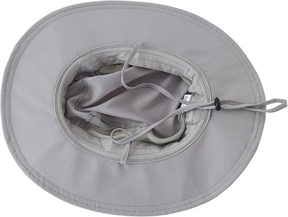 Connectyle Women's UPF 50+ Sun Hat UV Protection Wide Brim Bucket Hat Summer Beach Hats Fishing Hiking Outdoor Safari Hats