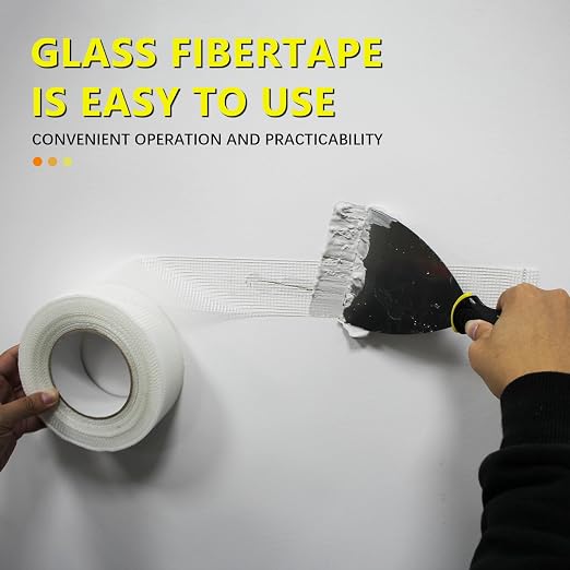 6" 100 Feet Drywall Joint Tape, Self-Adhesive Encrypted Fiberglass Drywall - Image 5