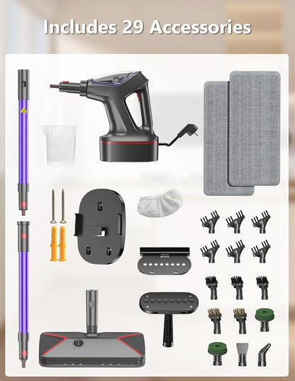 Steam Mop for Floor Cleaning, Heavy Duty 29-in-1 Steam Cleaner for Home - Image 8