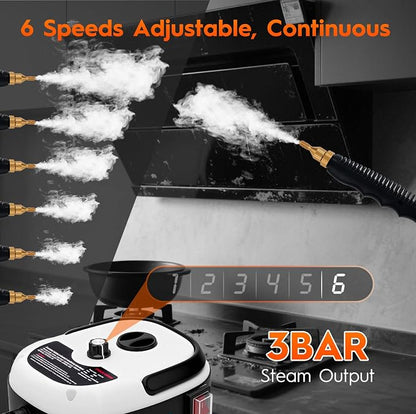 Steam Cleaner, 2500W High Handheld Steam Cleaner, 1L Portable Car Steam Cleaner - Image 5