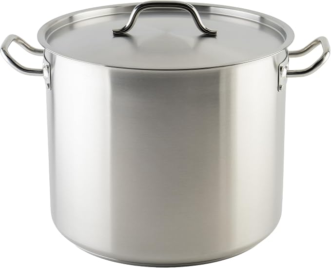 Winware Stainless Steel 32 Quart Stock Pot by Winco